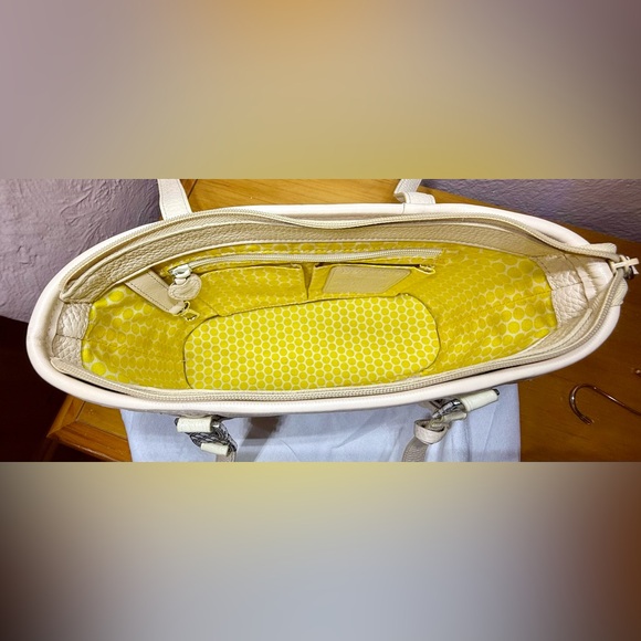 Brighton Ivory Handbag with Colorful Heart Accents - Picture 7 of 16